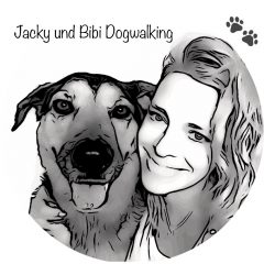 Jacky und Bibi Dogwalking